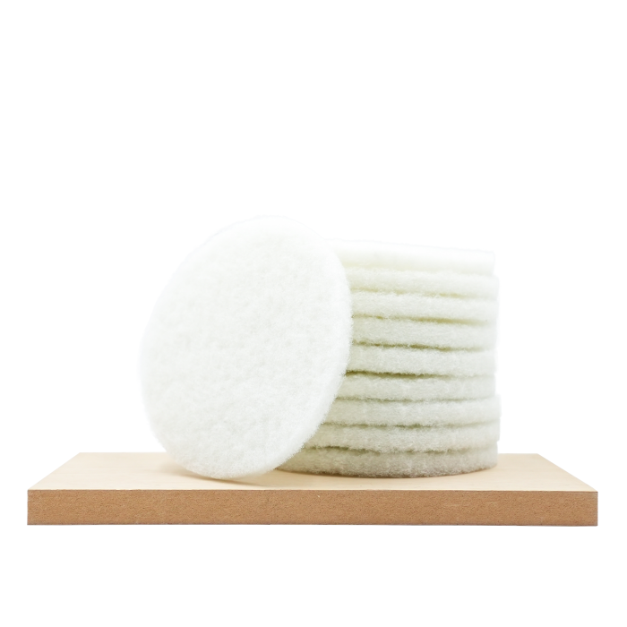 Rubio Monocoat Rund-Pad Weiß 5,9 inch/15cm